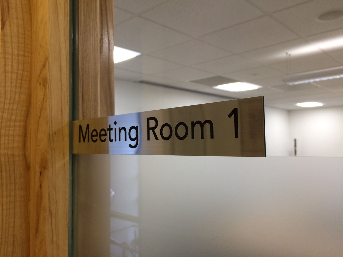 SXDerby's tweet image. #Internalsigns silver laminate with black lettering and #external flat aluminium composite wall sign and #freestandingsign