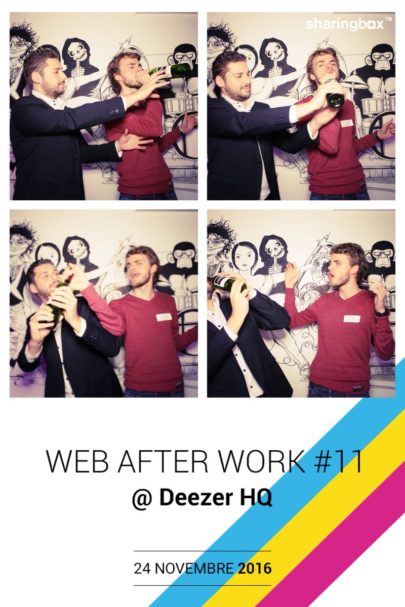 #WAWDeezer #WAWParis On ne peut pas boire tranquilement ou quoi?