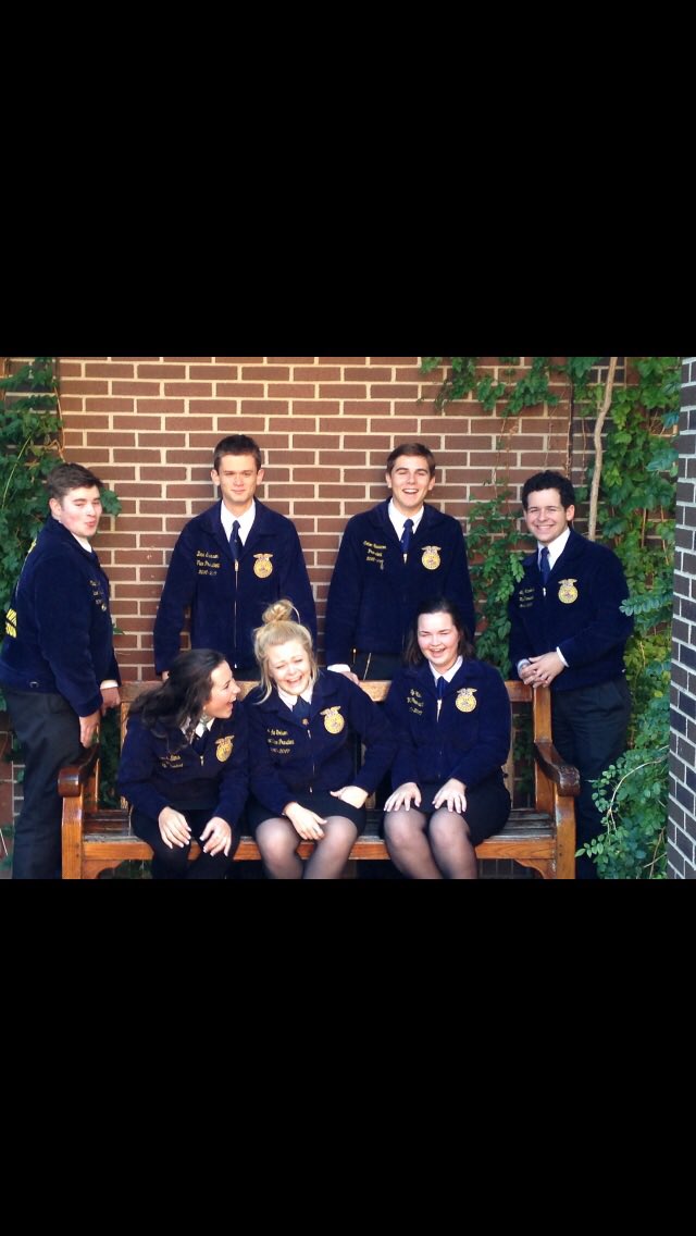 Happy thanksgiving! We are thankful for Clay making us laugh when he rips his pants every FFA event, friends, family, and the Area VII FFA!