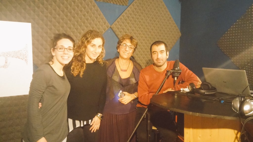 MariangCiriello's tweet photo. Ciao da noi! #VociScomode Replica domani 11.30 su @Border_Radio #Karibu con @muratcinar M.Belluati @caffegiornalist #PressFreedom https://t.co/cvYbVBZVUd