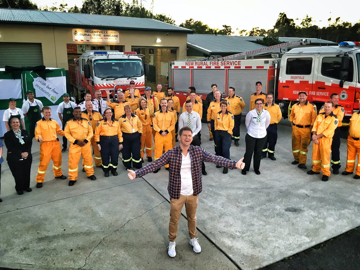 pdwnews's tweet image. #sunrise weather : #sammac live from #regentville #RFS #suburbansuperstar #woolies #Woolworths