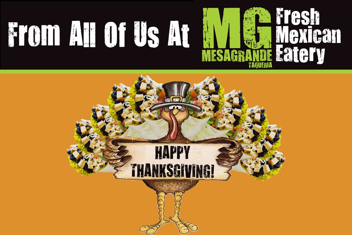 From our family to yours! #HappyThanksgiving #Turkey #Burrito