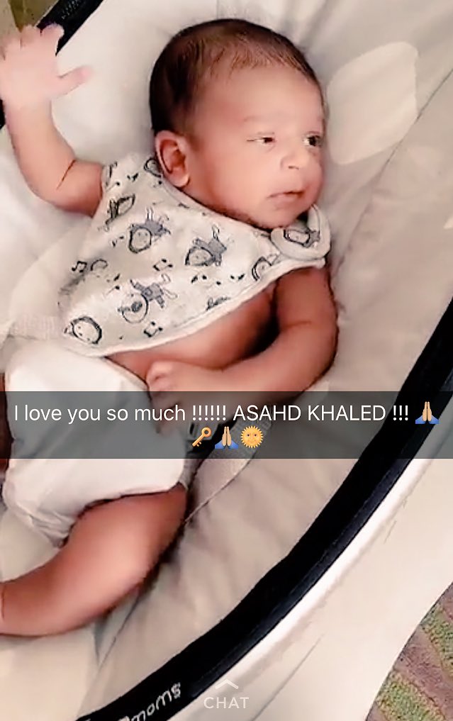 WordOnDStreet's tweet photo. @WordOnDStreet- Meet @djkhaled son #asahdkhaled #celebrity #HappyThanksgiving #yougotthekeys #lion #DJKhaled https://t.co/xWjTXcLhzu