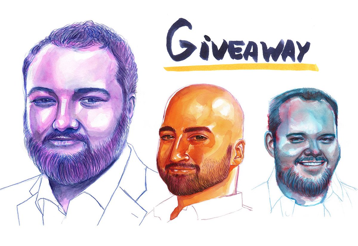 PapieroweDrzewo's tweet photo. Birthday giveaway! RT for a chance to win a portrait of yourself made by me 😀 I'll draw a winner on my stream at my birthday (16.12.) GL 💙 https://t.co/ODVDJhL19W