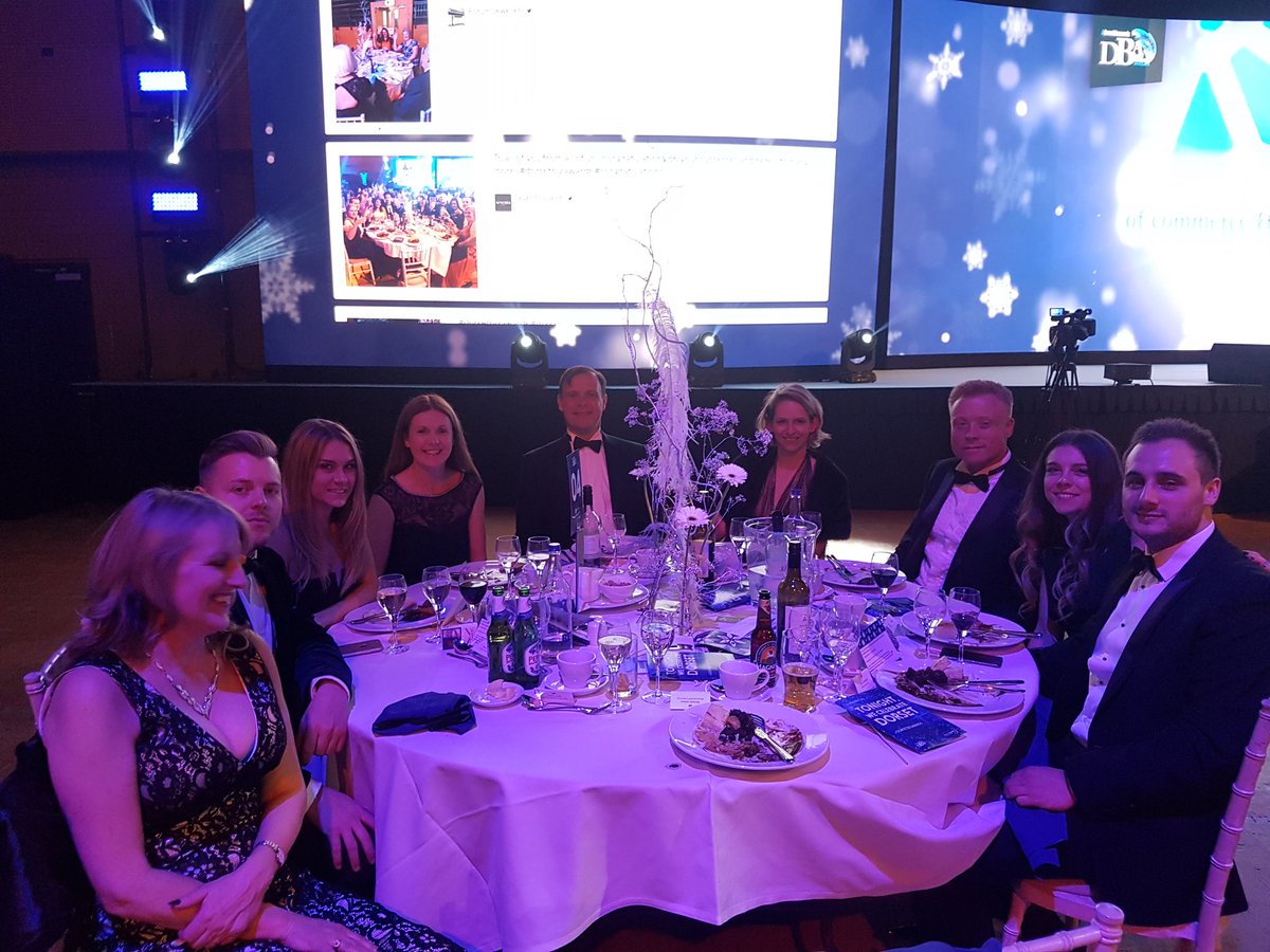 Benladle's tweet photo. The best of luck to all the people on No.4 by far the best table here #dorsetbizawards https://t.co/890n9TN3e3