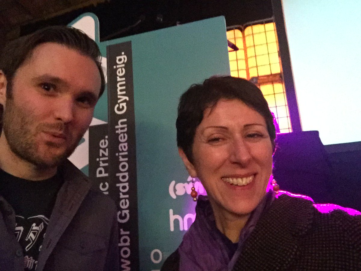 steviephil's tweet photo. Thanks again to @Janeoriel for inviting me to @welshmusicprize as her +1 tonight. #WMP2016 https://t.co/LIKW9acsd4