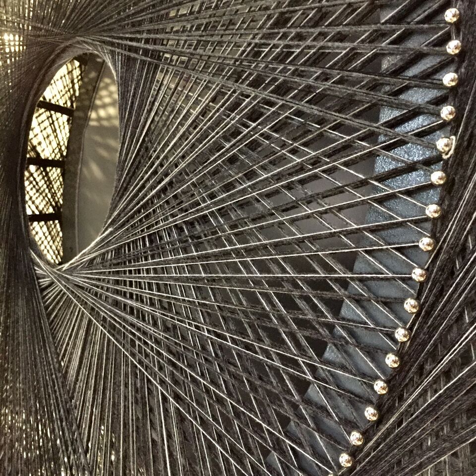 It’s all about the details- custom designed fixture in our Veranda was made by hand from the finest Italian cashmere, like our sweaters.