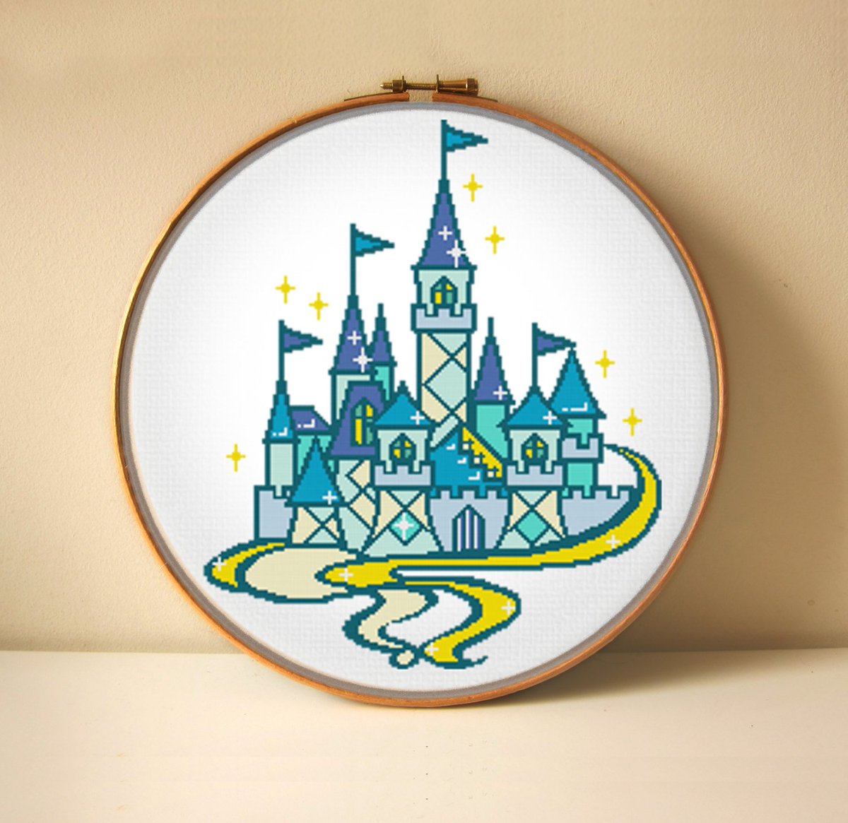 arielttang's tweet image. Sleeping Beauty Castle- Fairy Tale Special Series - Cross Stitch Patterns… tuppu.net/fdd0e426 #Diy #RosePattern