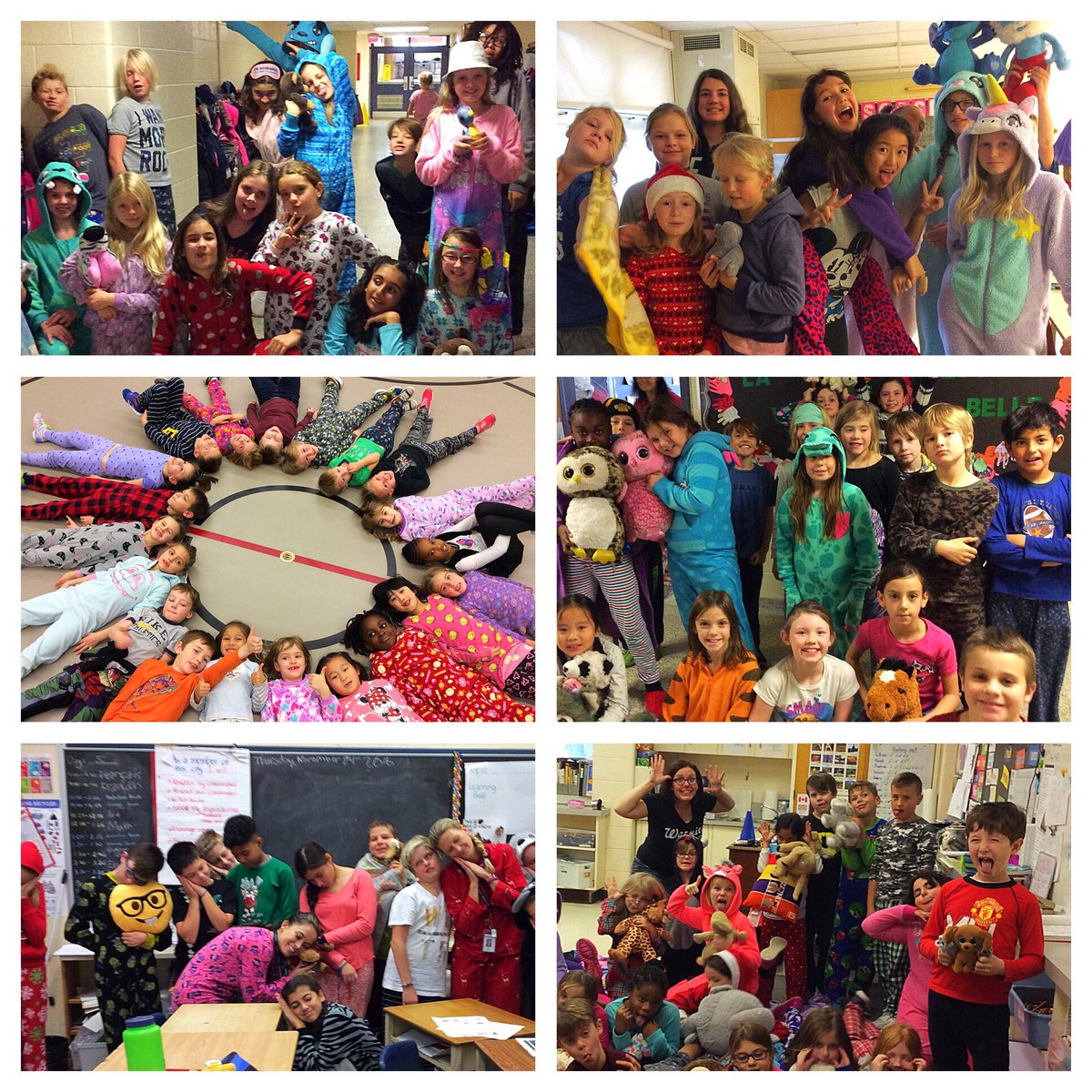 warnicaleaders's tweet photo. Loving all the spirit @WarnicaPS on PJ DAY! Lots of festive gear and onesies. #WeStandTogether #lavieestbelle https://t.co/6cDCoDEf2P