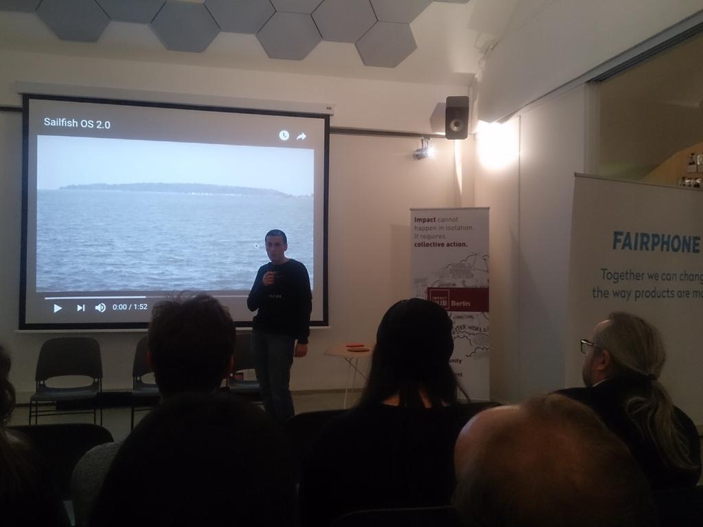 Learning about the <a href="/Fairphone/">Fairphone</a> at <a href="/ImpactHubBLN/">Impact Hub Berlin</a> Let's hope that in the future all #smartphones will follow their lead #social and #ecological