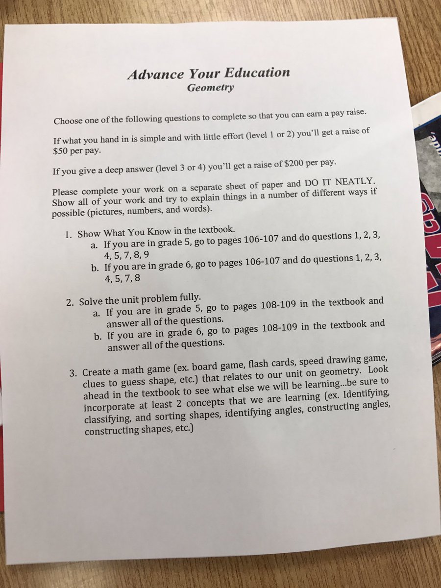 Mrs_hamzology's tweet image. Financial literacy in junior math at Mill Street. @johnhowi #awesomeidea