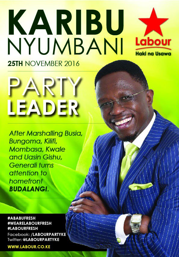 AbabuNamwamba's tweet photo. Very happy to bring Labour Party home..
#BudalangiIsLabour https://t.co/2lpnQXsL8u