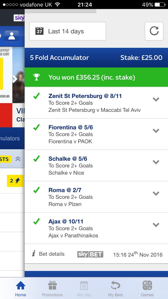 matthammond01's tweet photo. @FootyAccums cheers Roma 💷 https://t.co/bXxPeL8mas