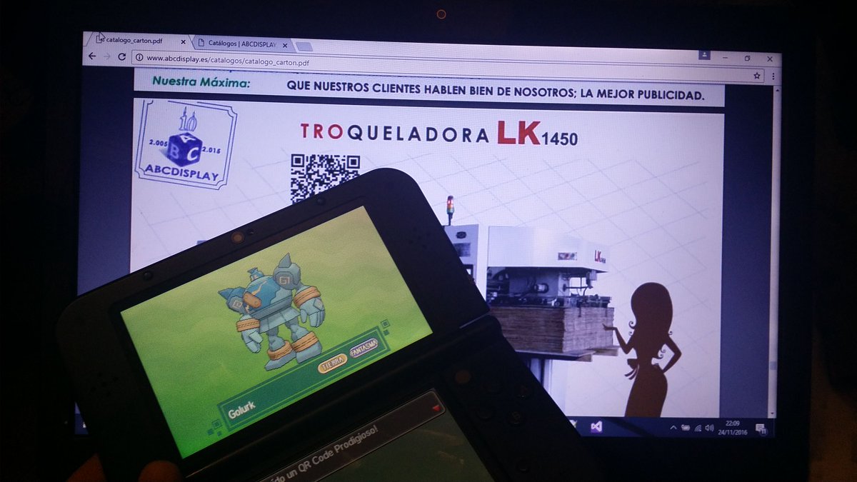 ABCDisplay_ES's tweet image. ¡Golurk es uno de los muchos QR que puedes escanear en nuestro catálogo! ¡Pásate y hazte con todos! abcdisplay.es/descargar-cata… #PokemonSunMoon