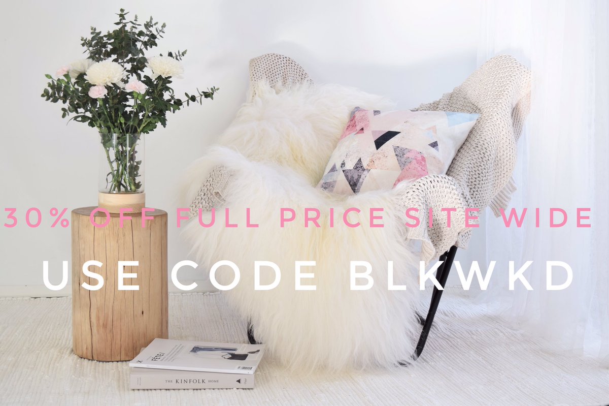 Laura2842's tweet photo. Enter code BLKWKD to receive 30% off all full priced homeware  at https://t.co/fbM3PzqnoY 
Ends midnight Saturday. https://t.co/4PWEE93njj