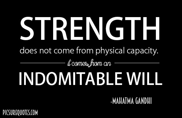 sosyalgpb's tweet photo. Strength does not come from physical capacity. It comes from an indomitable will. - Mahatma Gandhi https://t.co/UEWQCx0pNl