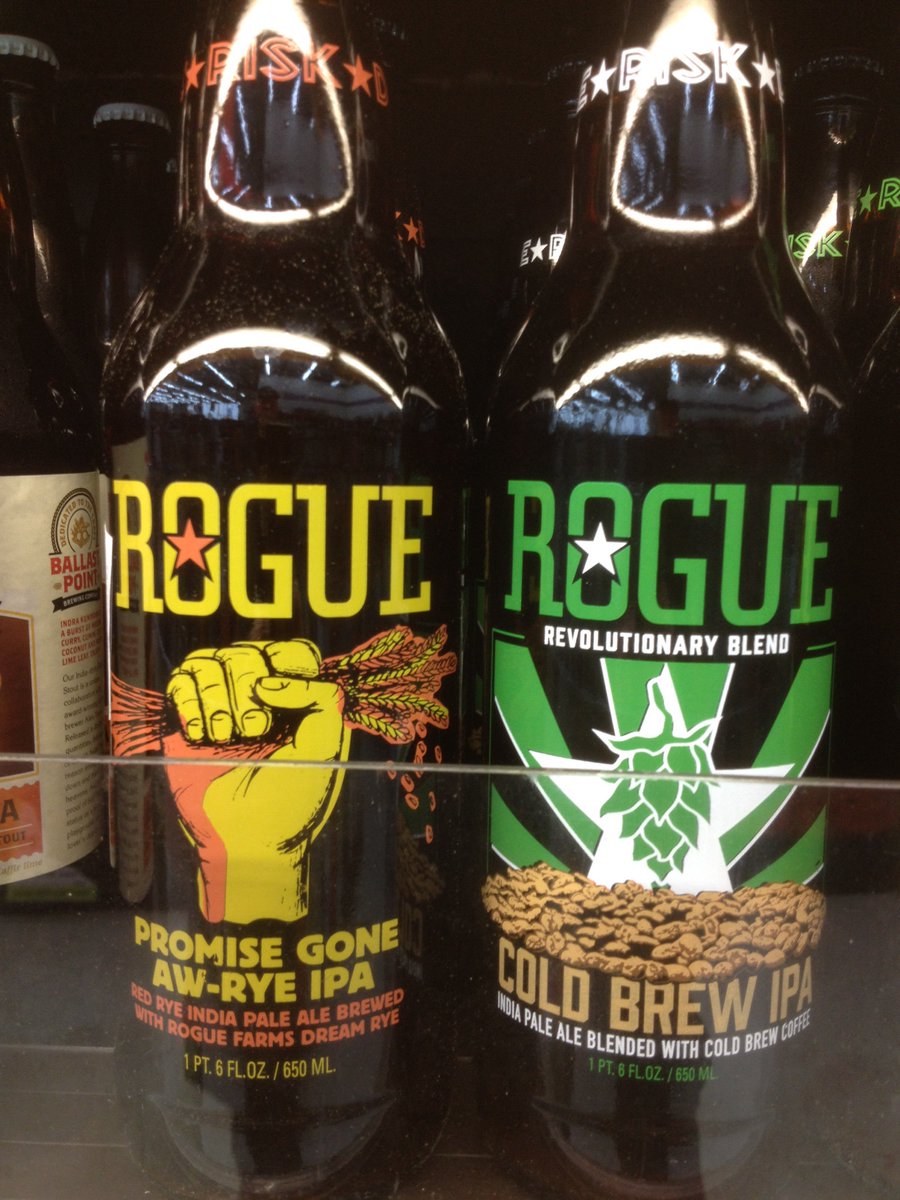 Everyone loves a fresh shipment of <a href="/RogueAles/">Rogue Ales & Spirits</a> from <a href="/BwbNz/">Beer Without Borders</a> !