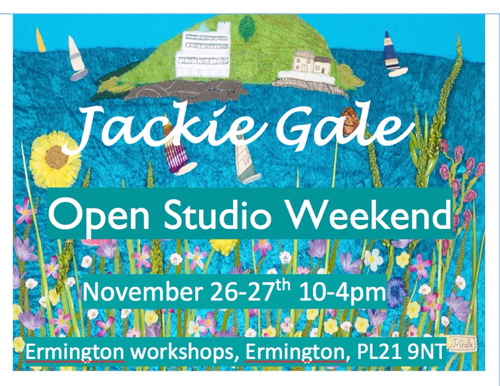 jackiegaleart's tweet photo. I'm having an Open Studio in Ermington! this coming Sat &amp; Sun! Art, gifts, cards, mulled wine! #Devon #Art #weekend https://t.co/jmbtRBnM4d