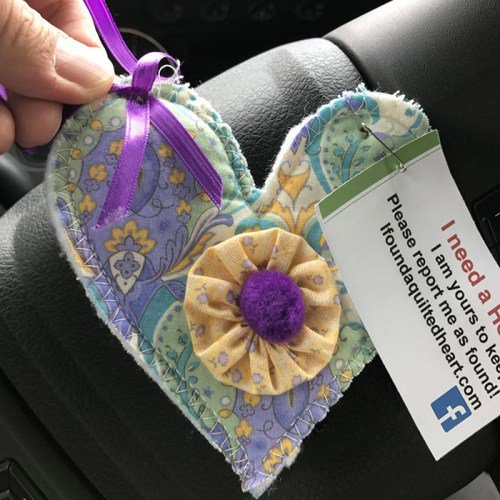 AQuiltedHeart's tweet photo. I found one today. Thank you. It’s #beautiful. — at MAD Greens. #ifaqh #YouareLoved #lovely #forkeeps #sweetkeepsake https://t.co/OGodSjcsLx