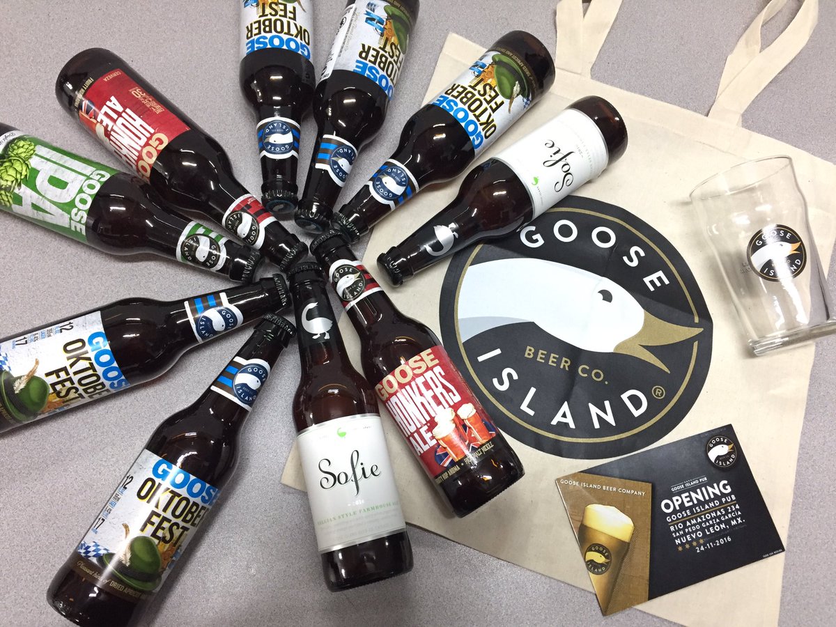 lagachaa's tweet photo. #HoyDoyLasGraciasPor todo lo que mandaron mis amigos de #GOOSEISLANDPUBMTY π»ππ»ππΊπ±πππ Β‘Nos vemos en la noche! π¦β€οΈπ #MTYEATS #GooseIsland https://t.co/Q34O0dv63Q