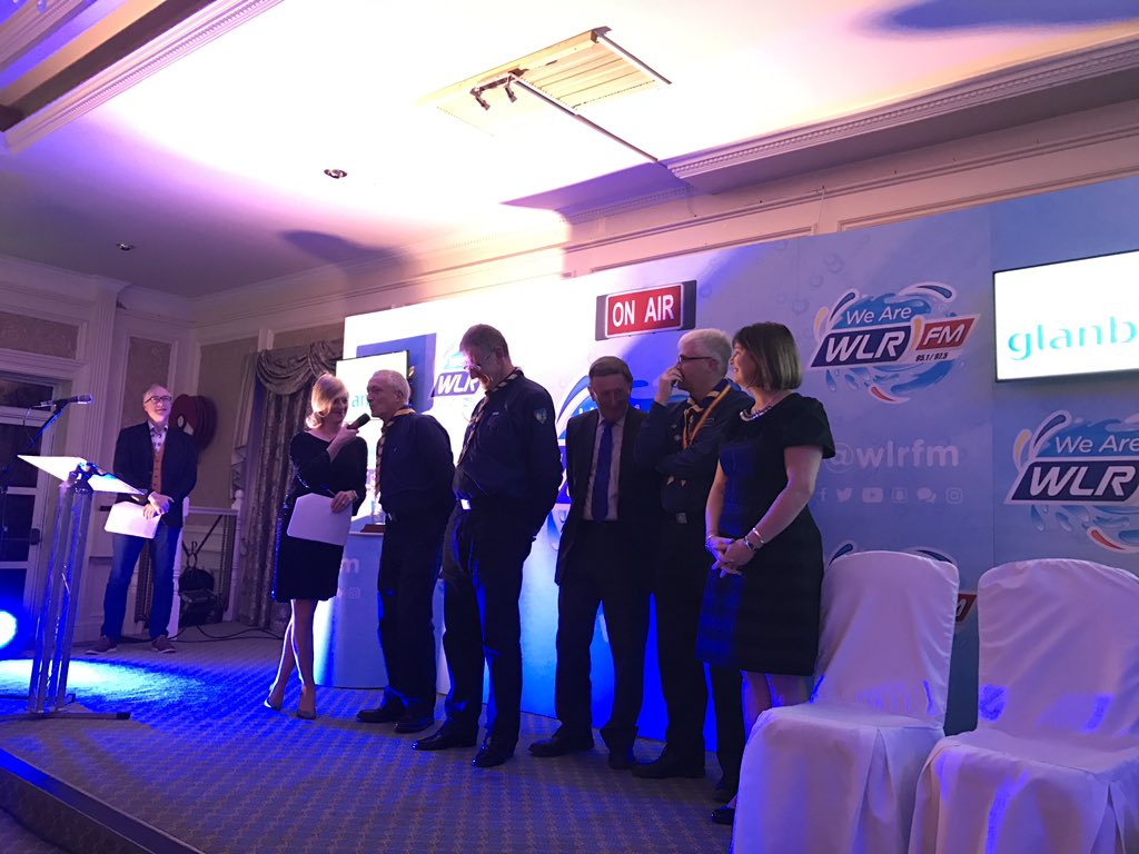 wlrfm's tweet photo. The Healthy &amp; Active Community Award, sponsored by @GlanbiaPlc goes to @19thBallygunner https://t.co/64G8l6dxB7