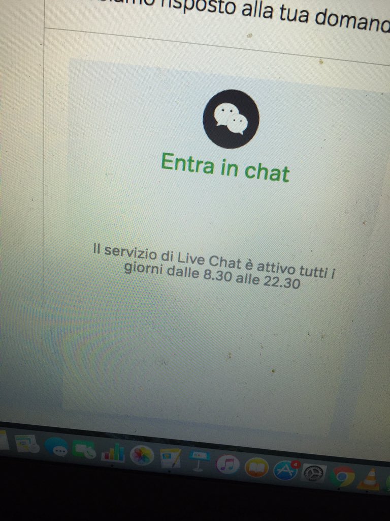 simie23's tweet photo. @NicoPilloni @NOWTV_It poi ci prendono in giro dicendo di rivolgerci in chat quando alle 2230 la chat non è attiva https://t.co/tBCBW78vGV