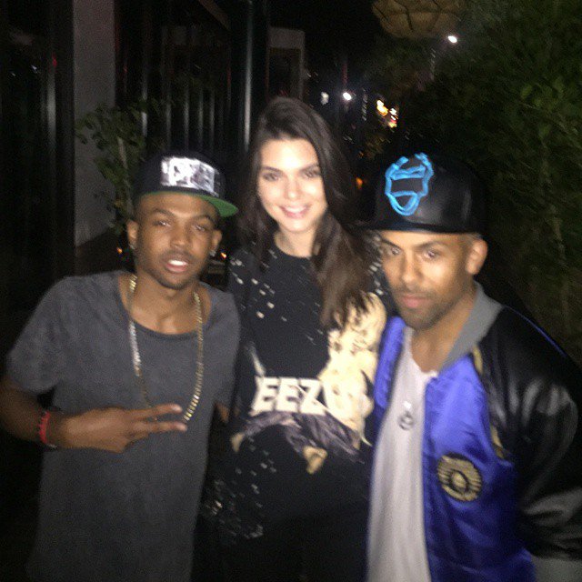 teambnzo's tweet photo. #TBT @michaelbenzlive founder of #BNZo by #MichaelBenz with #plur  producer @yaboychizzy &amp; #model  @KendallJenner 📸 https://t.co/qTcAFqRsTe
