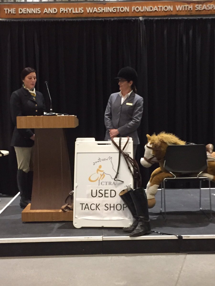 LocalNewsEye's tweet photo. At #secatalyst at #Camosun for pitch by Cowichan Therapeutic Riding Association's used tack store project https://t.co/5Ux64vg1cs
