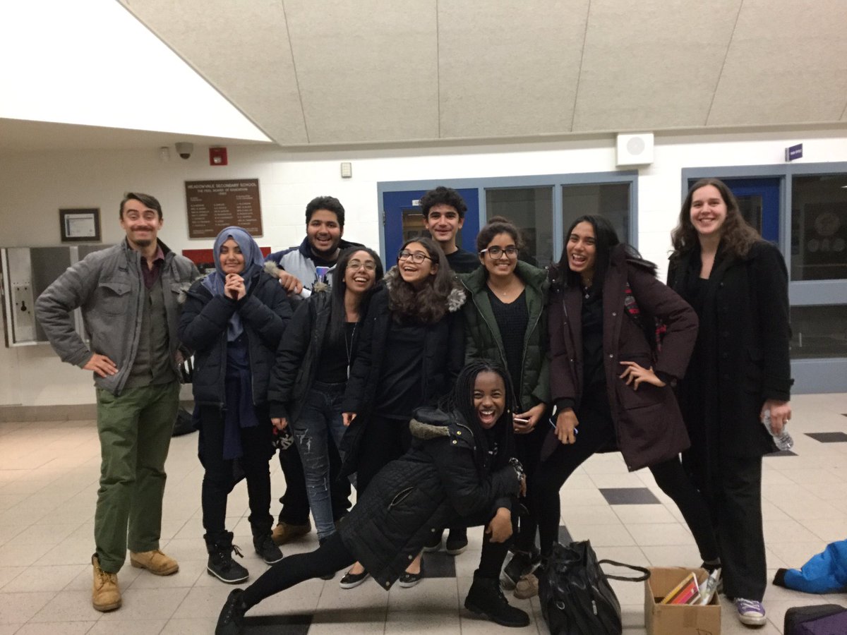 MrSmithBWA's tweet photo. Thank you to Meadowvale Secondary for hosting @SLSSPeel for #StudentWrights. Great performance! Time for bed! https://t.co/uKVfqlQwkJ