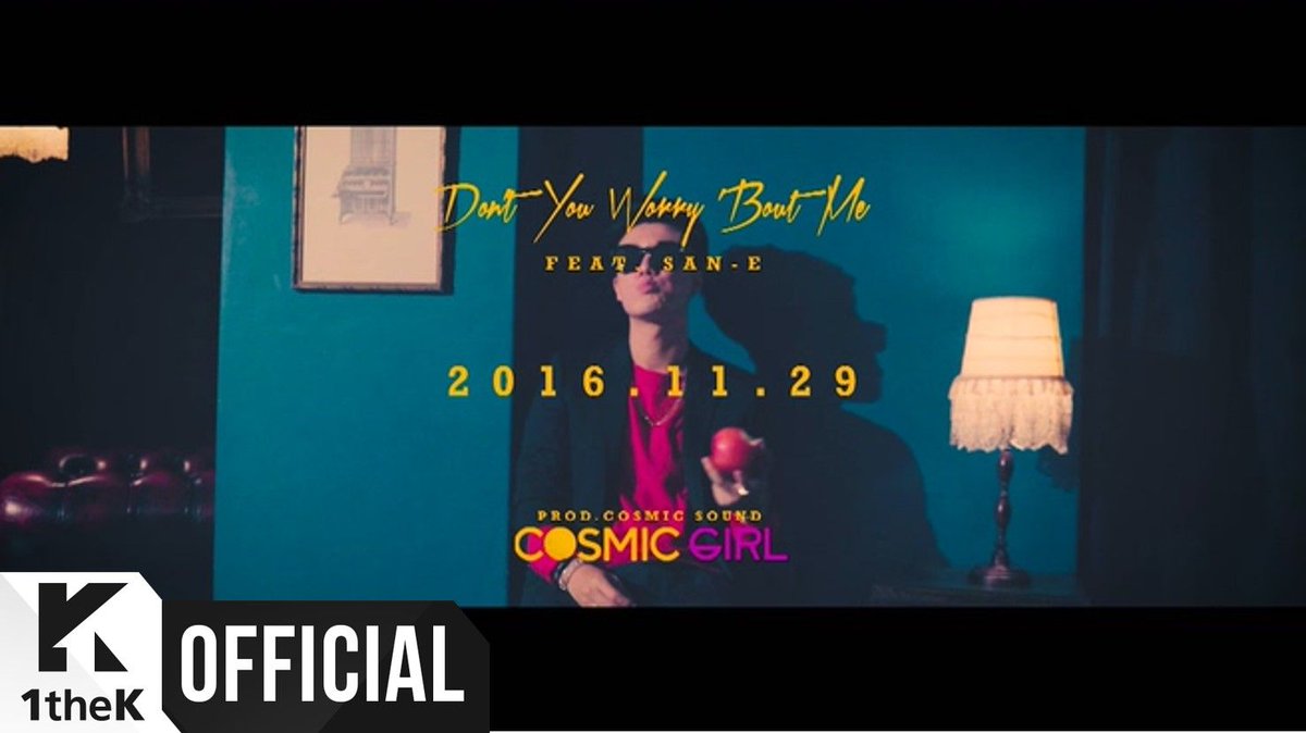 1theK's tweet photo. [Teaser] Cosmic Girl(#코스믹걸) - 'Don't You Worry 'bout Me' (Feat. #SanE)▶https://t.co/rp2VtQeTwt https://t.co/pvkFmj6nwa