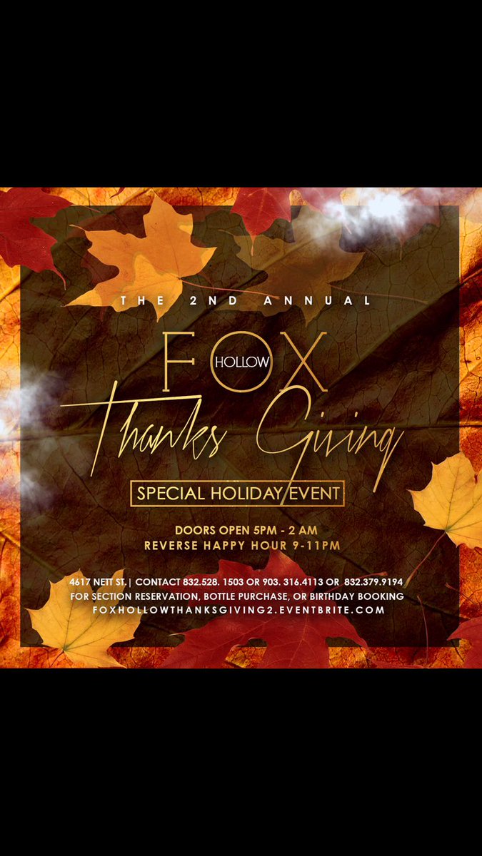 5StarproPromo's tweet photo. @Jas_Jenkz The Play for Thanksgiving Day
#FoxHollowThanksgiving2
RSVP at https://t.co/ugxHKyDBTi https://t.co/9CuMbGJV73
