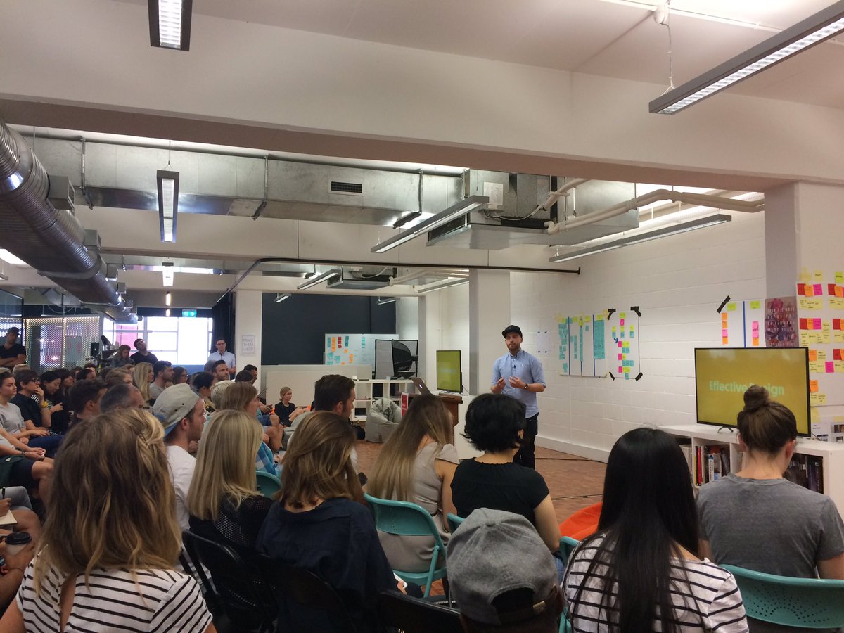 Making fantasy reality - fascinating talk by <a href="/BenMiles9/">Ben Miles</a> at <a href="/Sydney_CM/">CreativeMornings/SYD</a> this morning. #creativemornings