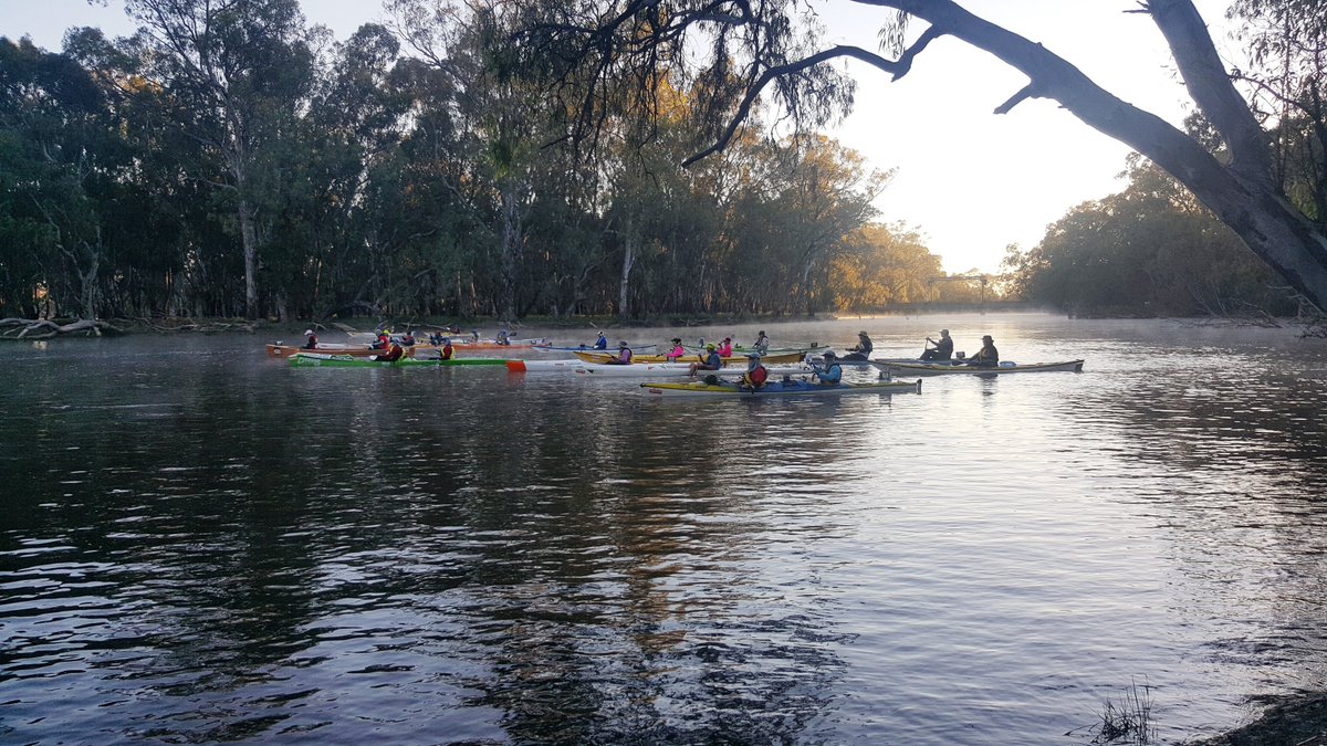 MD_Basin_Auth's tweet image. Final day of the #MassiveMurrayPaddle. Early start from Murrabit. The finish line is getting closer!