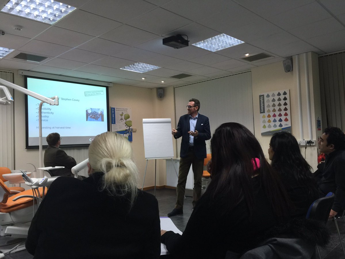 Great evening <a href="/AdecUK/">A-dec UK</a> Egham with <a href="/kevinroseandco/">Kevin Rose</a> and <a href="/thackeraydental/">Simon Thackeray</a> and <a href="/spsdental/">SPS Dental</a> . Lots to think about!