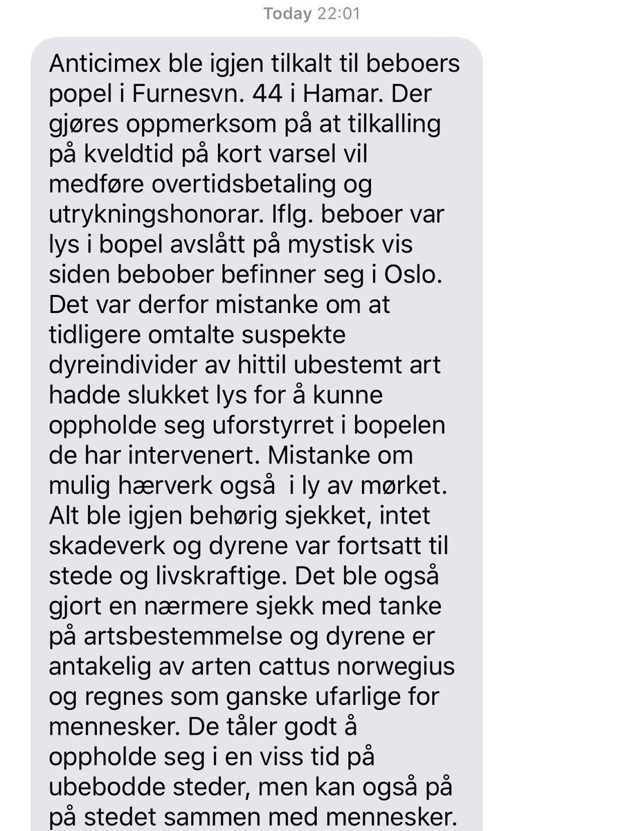 fuchsiablix's tweet photo. Når du ber pappa se innom kattene mens du er borte i noen netter https://t.co/Xa4fz3eVnJ