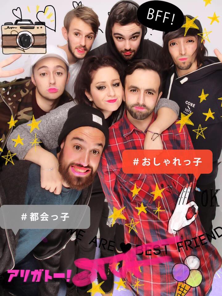 Shootthegirl1st's tweet photo. STGF goes kawaii ✌🏻Having such a rad time in Japan! 🇯🇵 https://t.co/dttTBKCZDy