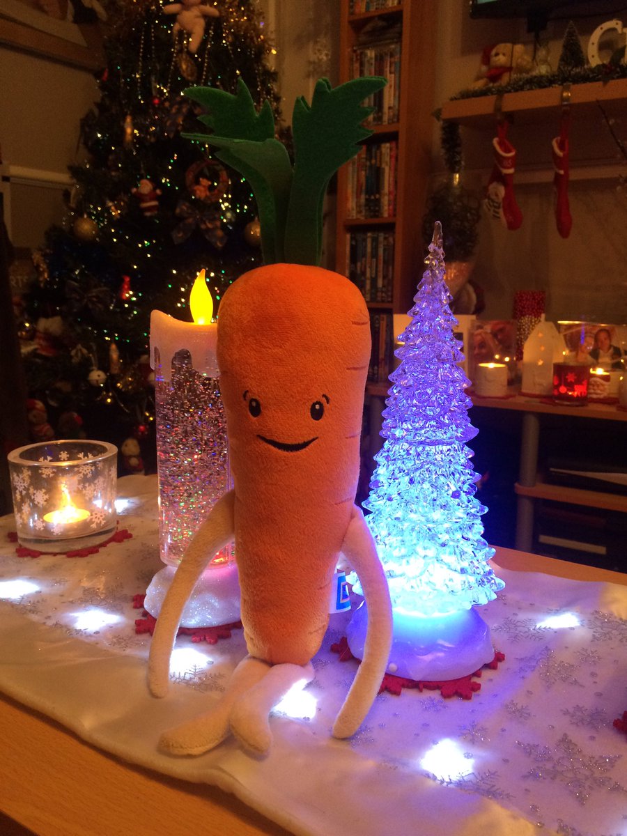 JOJOFARTHING's tweet photo. Love ❤️️ my #kevinthecarrot #KevinThursday 😍 he is gonna be enjoying a fantastic Christmas 🎄 in his new home 🏡 @AldiUK xx https://t.co/3l3m8kW3IN