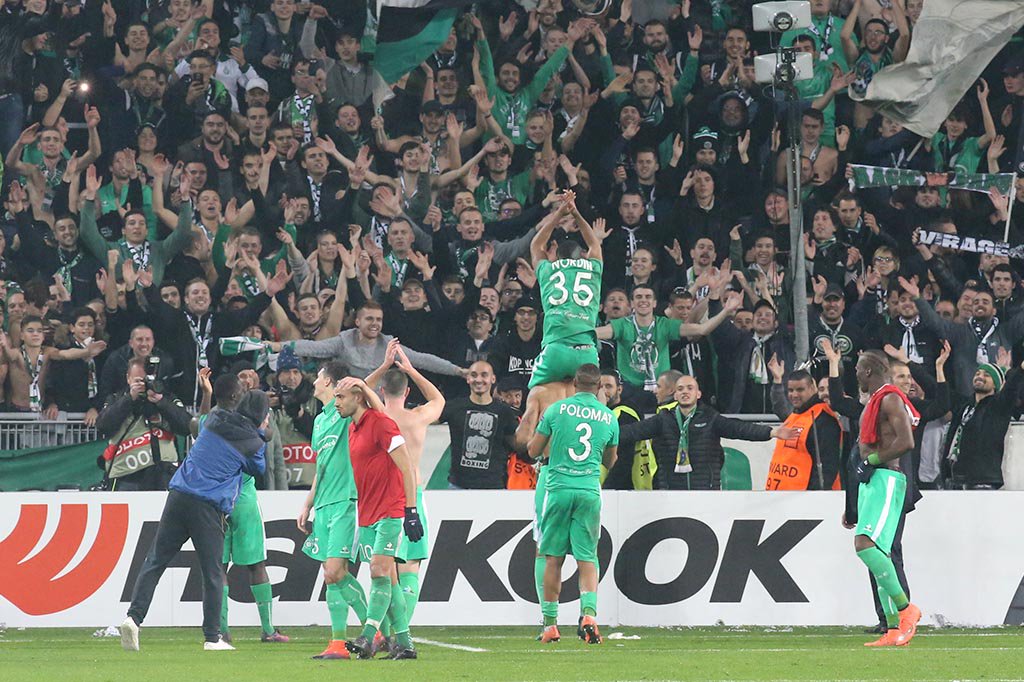 ASSEofficiel's tweet photo. #ASSEM05 Saint-Etienne, Coupe d'@EuropaLeague ! https://t.co/qO22mAeA4X