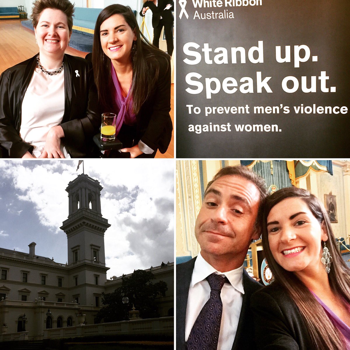 MissAlyceBailey's tweet photo. Honoured to be part of the @WhiteRibbonAust occasion at Government House where I met some incredible ambassadors. https://t.co/0QhEQMAffx