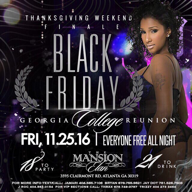 CompassVSU's tweet photo. YALL KNOW WTF GOING ON TOMORROW!!!! VSU INVADING MANSION!!! #BlackFridayAtMansion https://t.co/fKN940MlPI