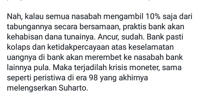 GelarPrakosa's tweet photo. Sedikit tulisan teman mengenai #MoneyRush. https://t.co/l27uuqPD1l