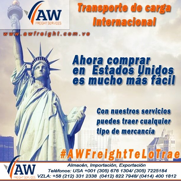 AwFreight tweet picture