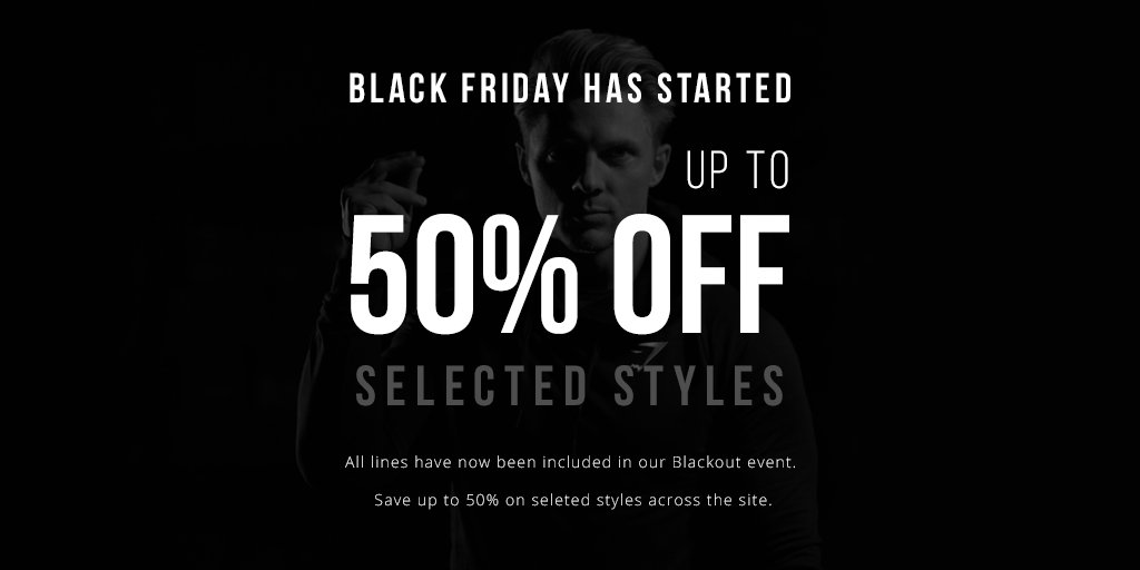 Gymshark on Twitter "Black Friday is here GymsharkBlackout All lines