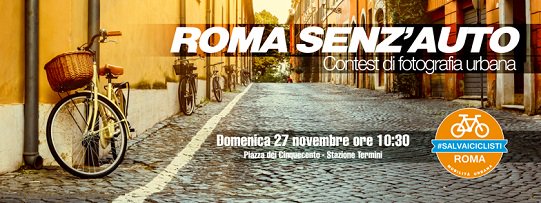 bikeitalia_it's tweet photo. #Romapedala, scatti #Salvaiciclisti per una città #senzauto https://t.co/g8zj7SMHIy #romasenzauto #bikeitalia https://t.co/jBxXYmwNNJ