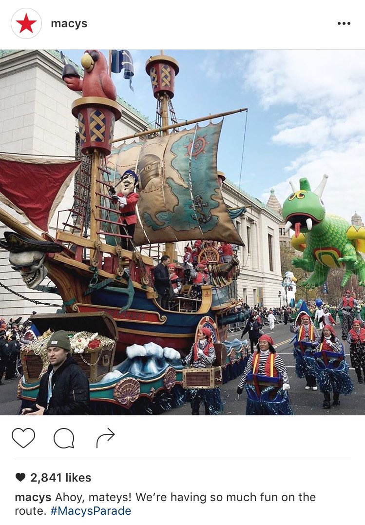 TimefliesOrDie's tweet photo. When @Timeflies are the only artists to be on the @Macys IG today #AllBig #MacysParade https://t.co/rE3zAKe6bw