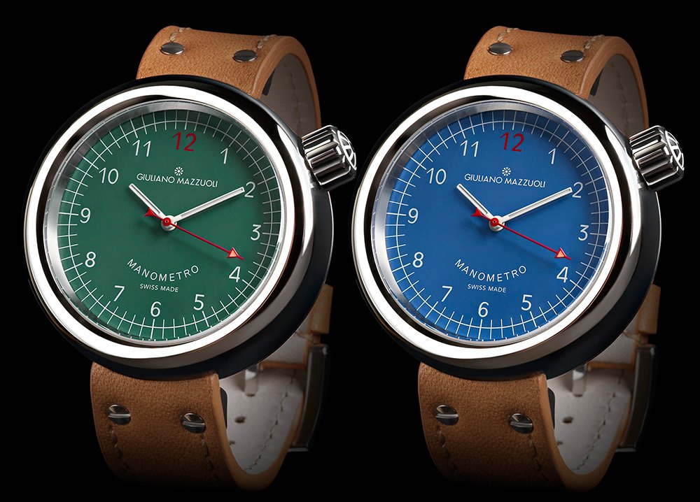 aBlogtoWatch's tweet photo. .@GMazzuoli Manometro Watch With New Dial Colors - by Michael Penate - More on this automotive-inspired piece at: https://t.co/tc8VJl2Hky https://t.co/aFTeJyyuDl