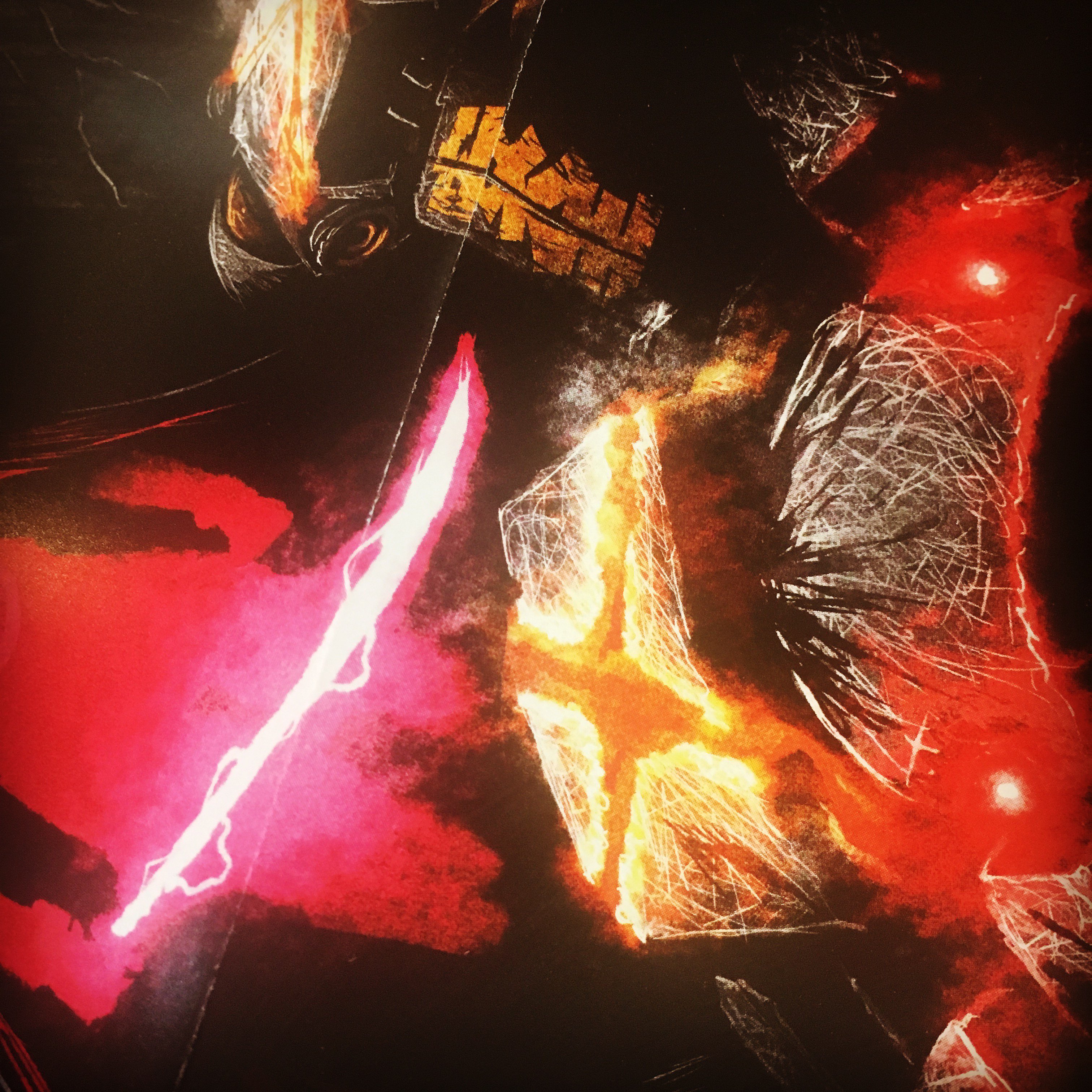 Twitter 上的 ニンジャスレイヤー Ninja Slayer リフォージング ザ ヘイトレッド はこれまで通り 極限圧縮された特殊段組 ピンクと青のパルプ装丁 表紙や帯や紙面から溢れる全方位系パワがさらに強い イラストは勿論わらいなくさん 口絵はデリヴァラー