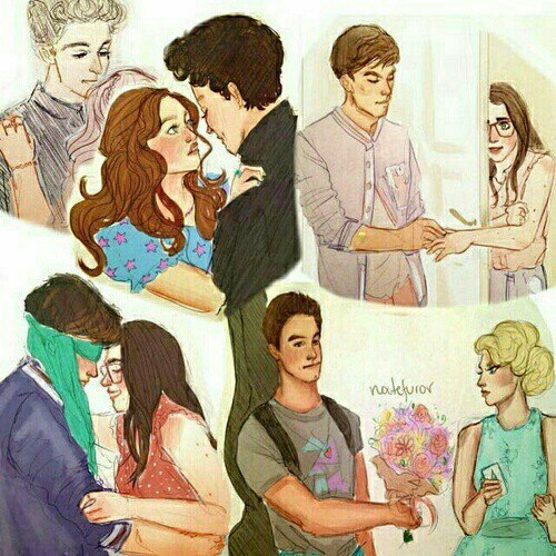 ENAMORADA 😍😍😍
.
Creditos al artista, no se quien es pero amo este dibujo.❤