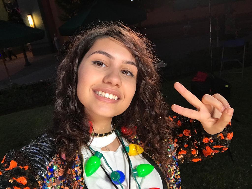 radiodisney's tweet photo. #DisneyHolidayCelebration is tonight at 8p on ABC! #NBT featured artist @alessiacara will be performing #HowFarIllGo! #RDUnwrapped https://t.co/T23mqQdy1T