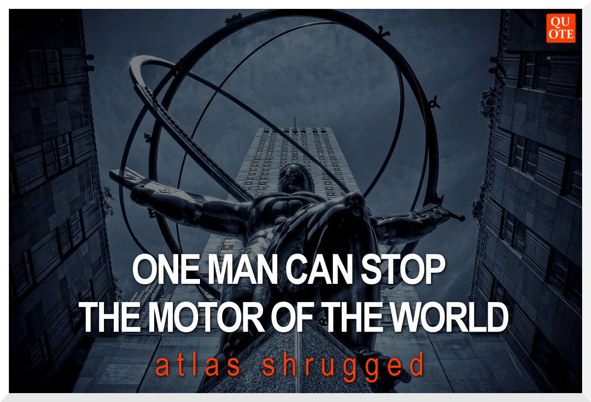 One man can stop the motor of the world